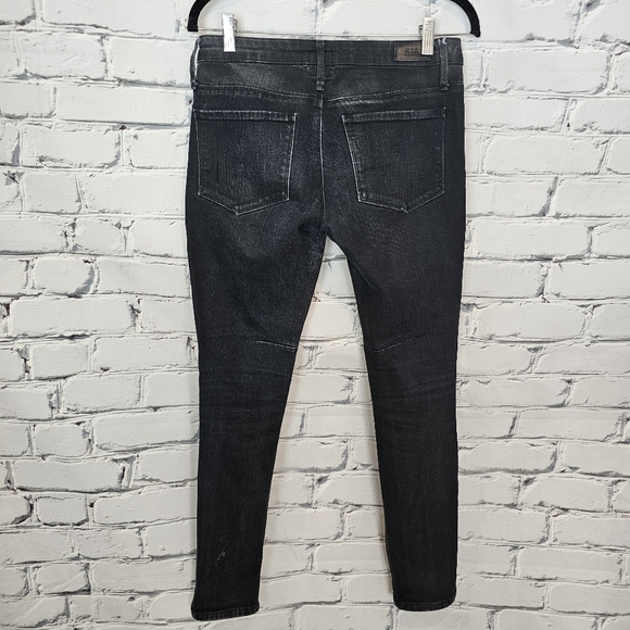 Rta Black Distressed Skinny Jeans - Picture 2 of 8